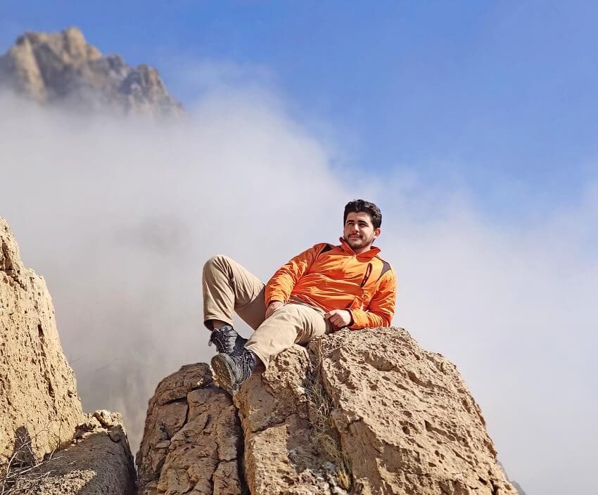 walid on a mountain